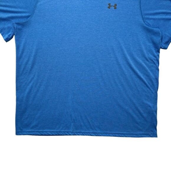 Under Armour Men's Horizontal Striped HeatGear V-Neck T-Shirt - Picture 5 of 8
